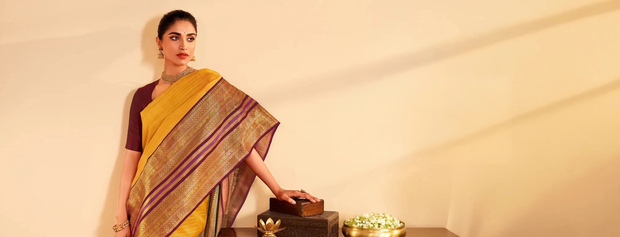Dhara collection campaign banner