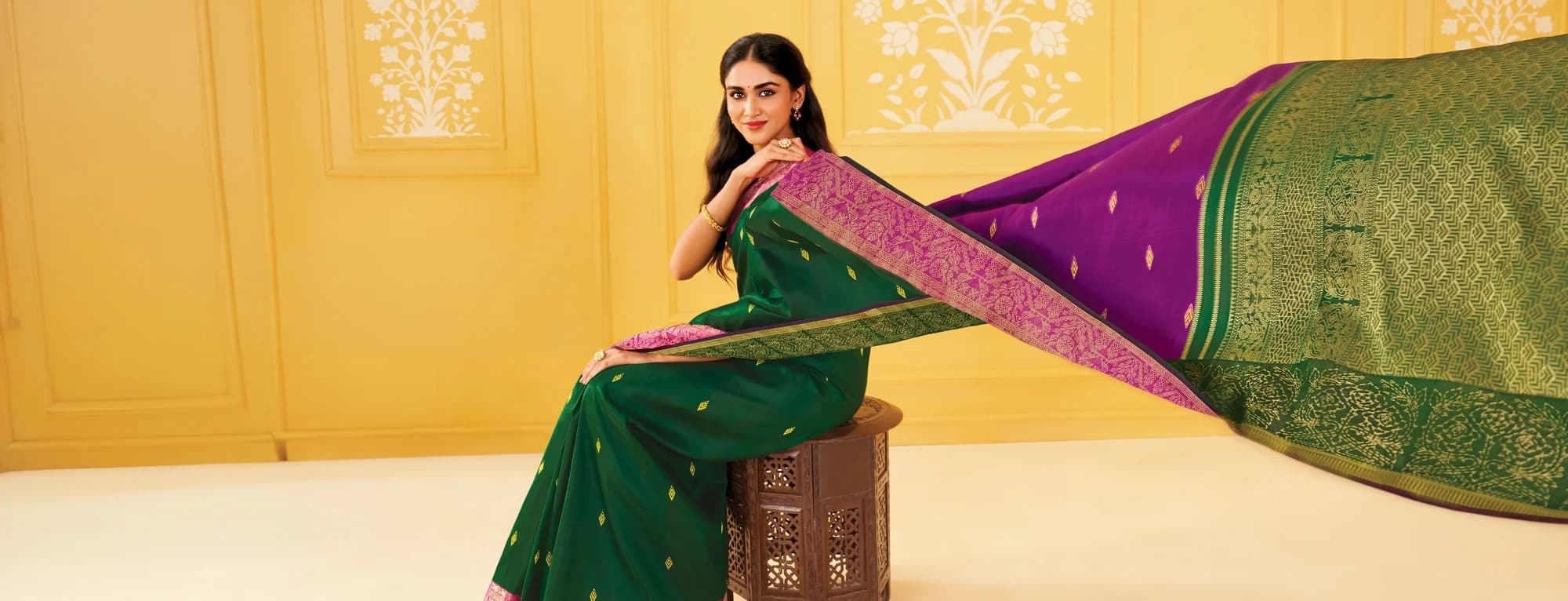 Dhara collection campaign banner