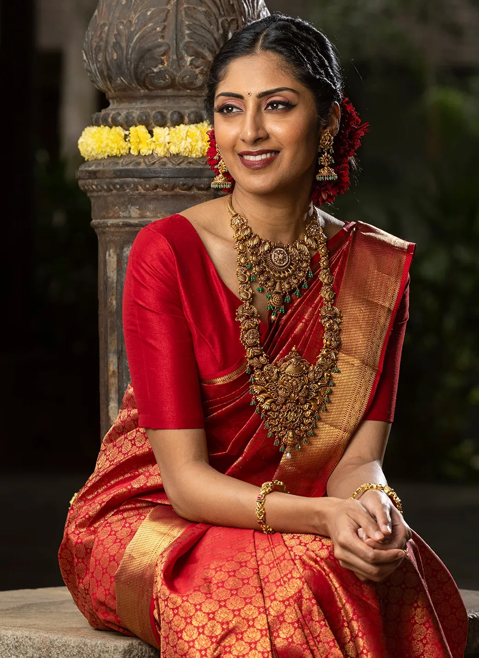 Sandalwood Chanderi Kurta Set